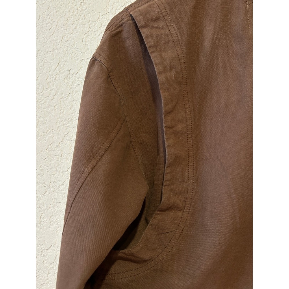 We The Free Martha Cropped Utility Jacket Size XS Brown Canvas Workwear Festival - Picture 7 of 16